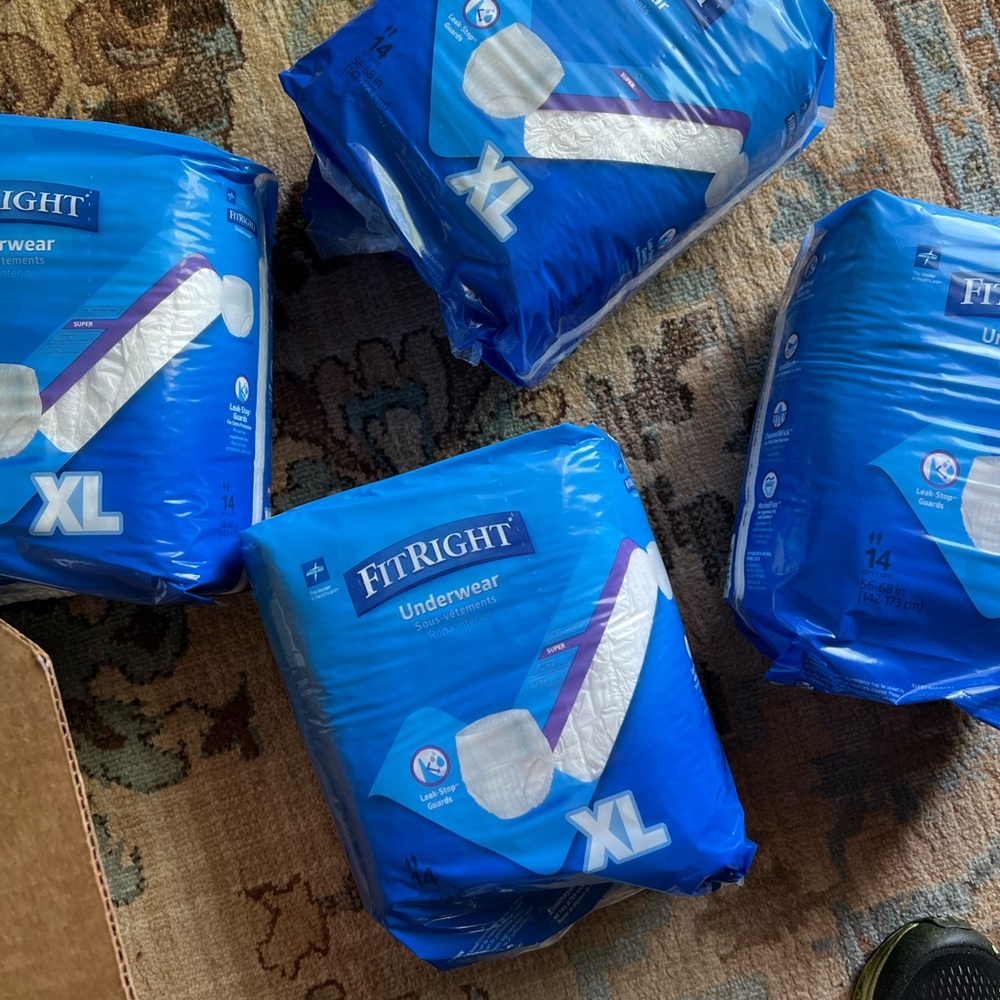 Men's Blue Briefs XL